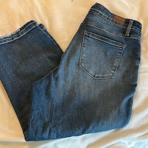 Judy blue cropped jeans size 16 W